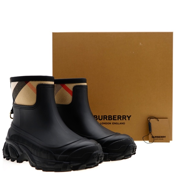 Burberry Ryan Boots House Check Size 37 New - Picture 9 of 9